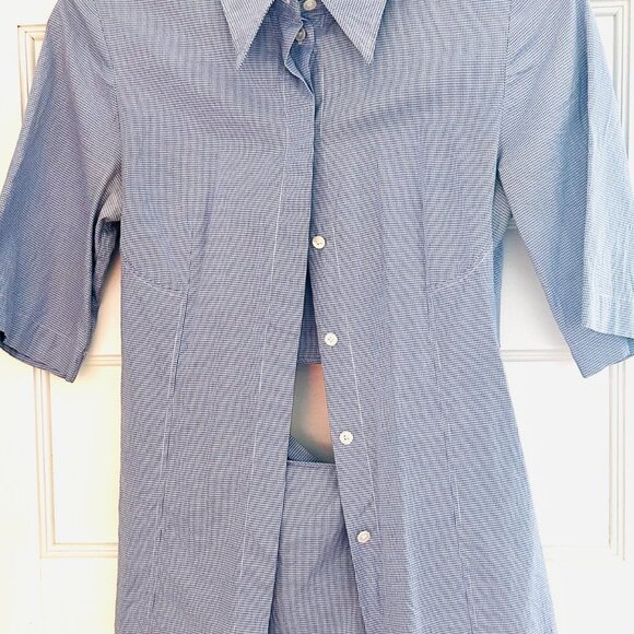 Stella McCartney Open Back Button Down Blouse Size 38 IT - Picture 4 of 11